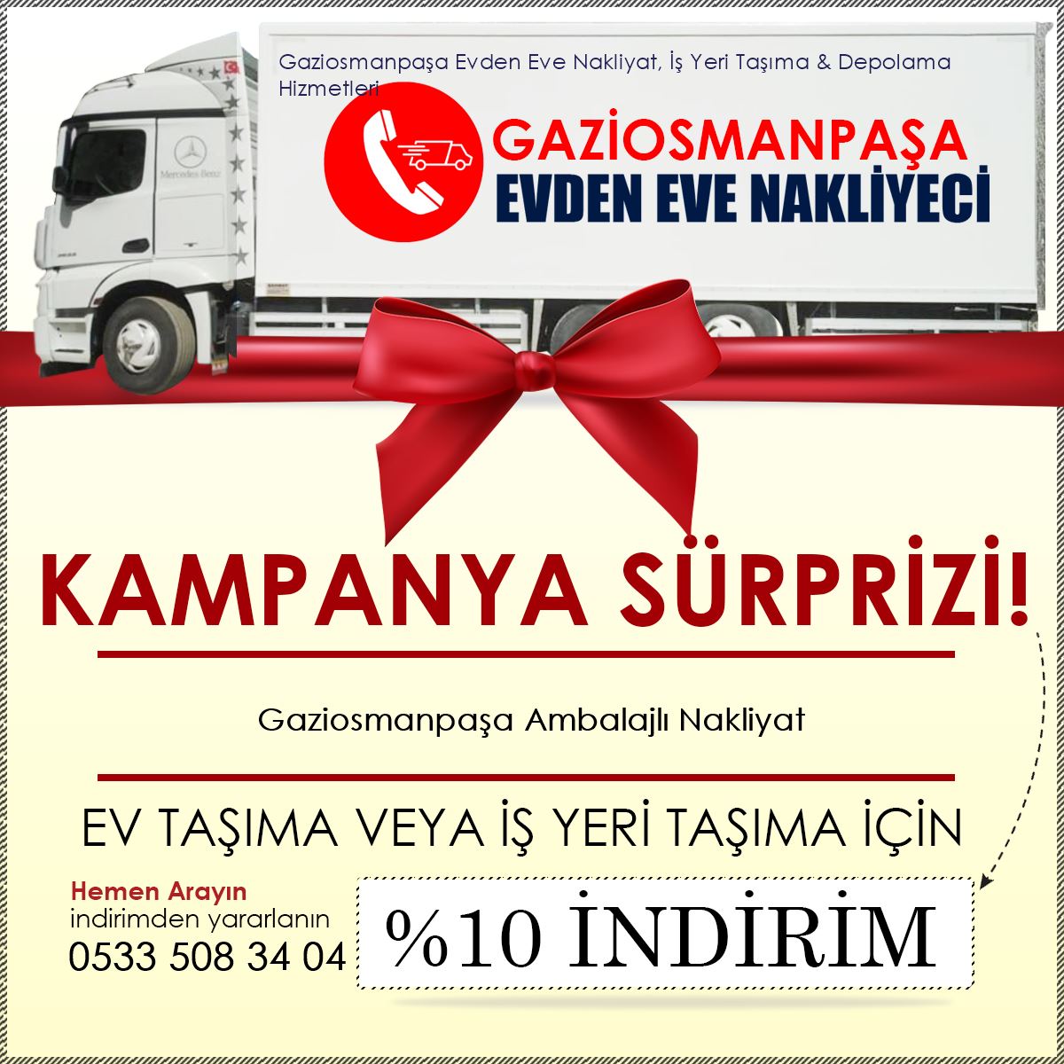 Gaziosmanpaşa Ambalajlı Nakliyat