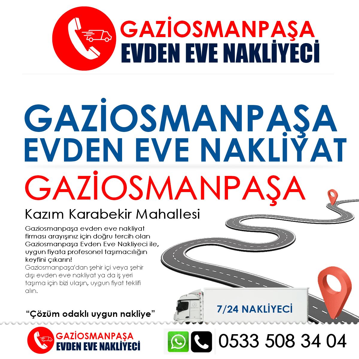 Kazım Karabekir EVden Eve Nakliyat