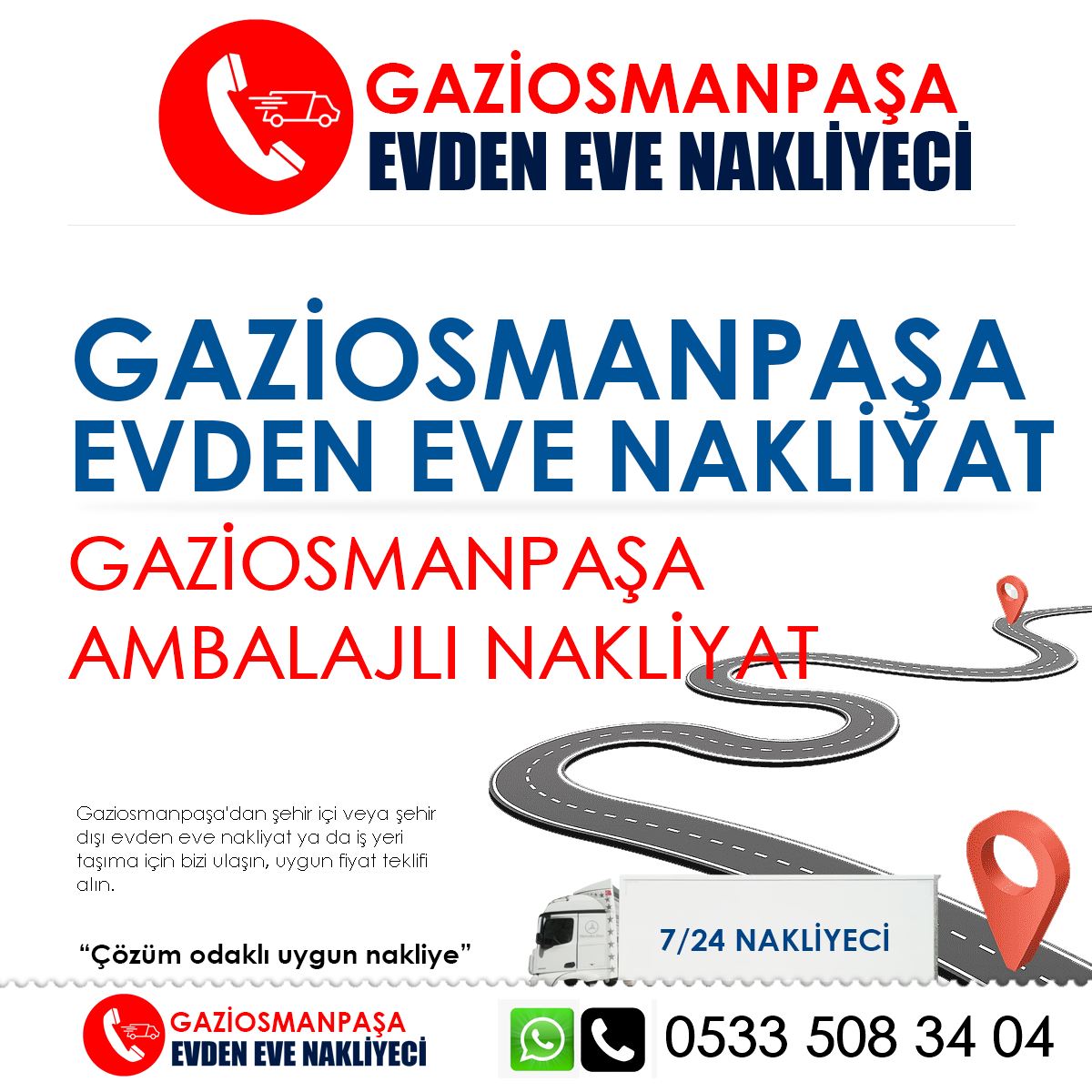 Gaziosmanpaşa Ambalajlı Nakliyat : Kapak Görseli